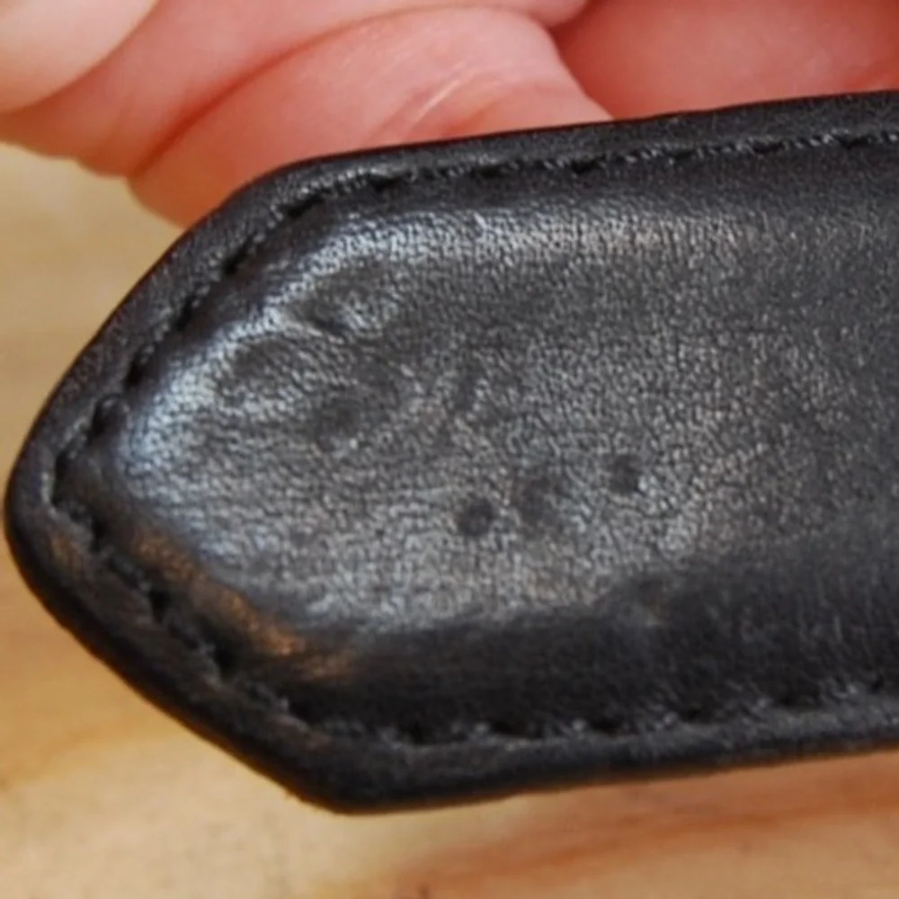 Kids leather belt size 20 small Double S Western belt Unisex youth‎ accessory